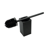 Aspire Midnight Toilet Brush & Holder Square - Matte Black