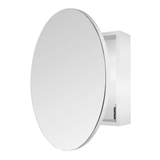 Round Thermogroup Shaving Thermogroup Mirror Cabinet 400x400x150mm with 600mmø Thermogroup Mirror Door