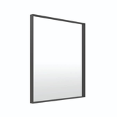 Contractor 750x900mm Thermogroup Mirror with Matt Black Frame - Without Demister
