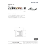 Axus Streamline Soap Dish - Brushed Gun Metal