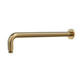 Aspire Air 400mm Shower Arm - Brushed Brass