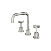 Aspire Air Cross Handle 3 Piece Basin Set - Brushed Nickel