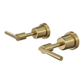 Aspire Air Lever Handle Wall Top Assemblies - Brushed Brass