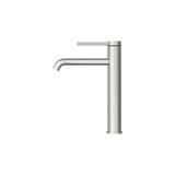 Aspire Air Pin Lever Tall Basin Mixer - Brushed Nickel