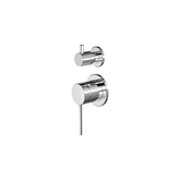 Aspire Air Shower/Bath Mixer Diverter (Separate Plate) - Chrome