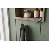 Aspire Midnight Robe Hook - Matte Black