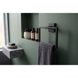 Aspire Midnight Towel Ring - Matte Black