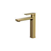 Aspire Nuovo Mid Basin Mixer - Brushed Brass