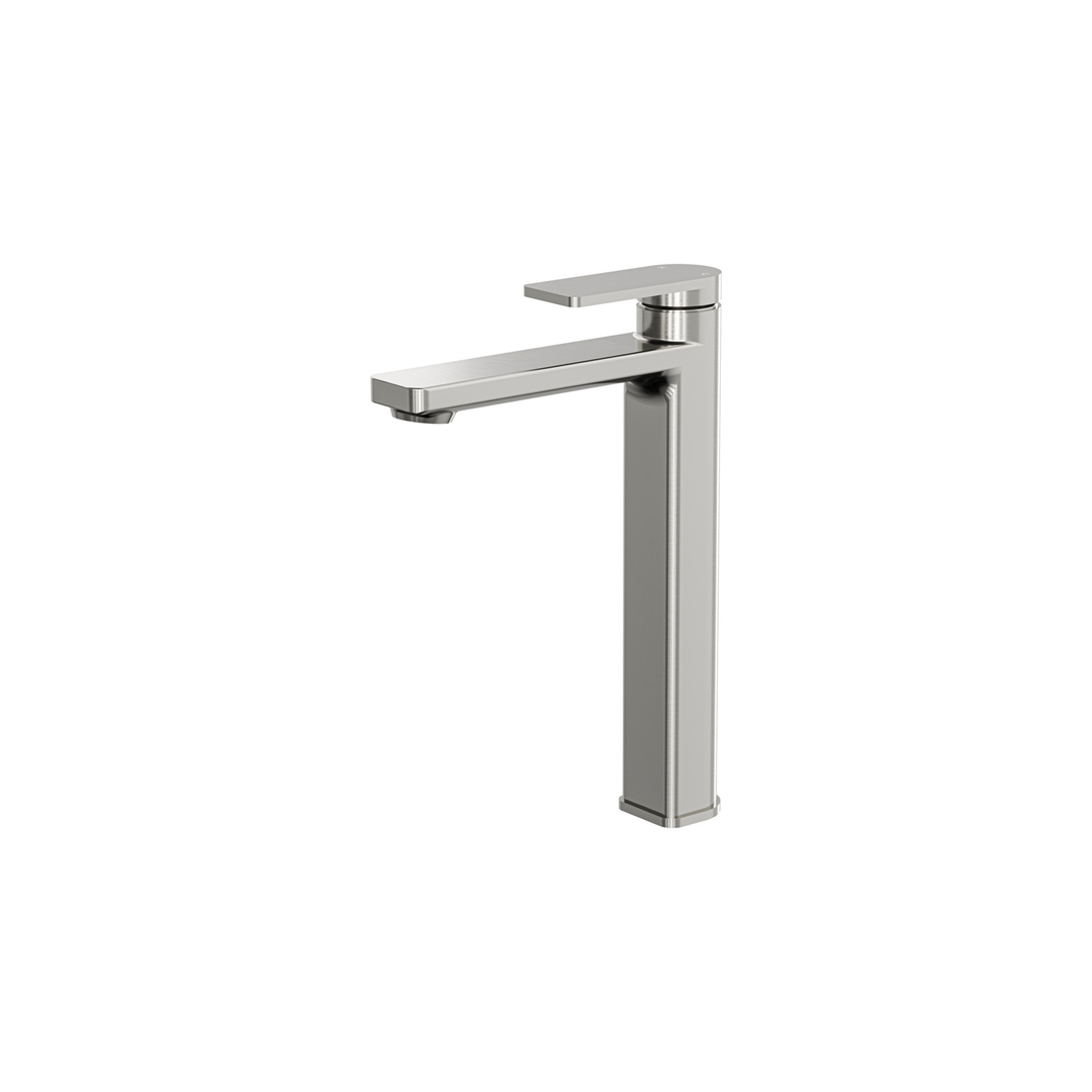 Aspire Nuovo Tall Basin Mixer - Brushed Nickel