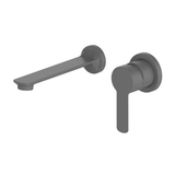 Astro II Wall Greens Basin Set - Gunmetal