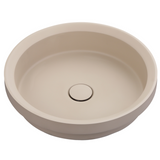 Bella Vista Calypsa Semi-Inset Basin 430 X 430 X 135mm - Latte