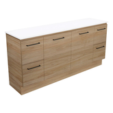 Fienza Carmen 1800 Sgl Floor Standing Vanity 2D/4Dr Cabinet Only