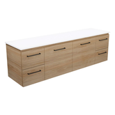 Fienza Carmen 1800 Sgl Wall Hung Vanity 2D/4Dr Cabinet Only