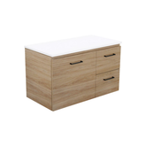 Fienza Carmen 900 Floor Standing Vanity 1D/2Dr Cabinet Only