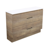 Fienza Carmen 1200 Ensuite All Drawer Floor Standing Vanity Cabinet Only