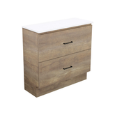 Fienza Carmen 900 Ensuite All Drawer Floor Standing Vanity Cabinet Only