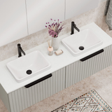 Kados Semi Inset Fienza Basin - Matte White