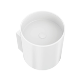 Livo Solid Surface Cylinder Wall Hung Fienza Basin