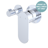 Fienza Empire Slim Wall Diverter Mixer Sm Round Plts Horizontal Dress Kit - Chrome Lf