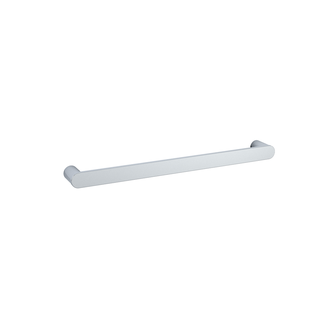 Thermorail Flat Pill Single Heated Rail 632X40X70mm 13 Watts - Polished Stainless Steel