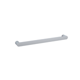 Flat Pill Thermorail Single Rail 632X40X70mm 13Watts - Brushed Stainless Steel