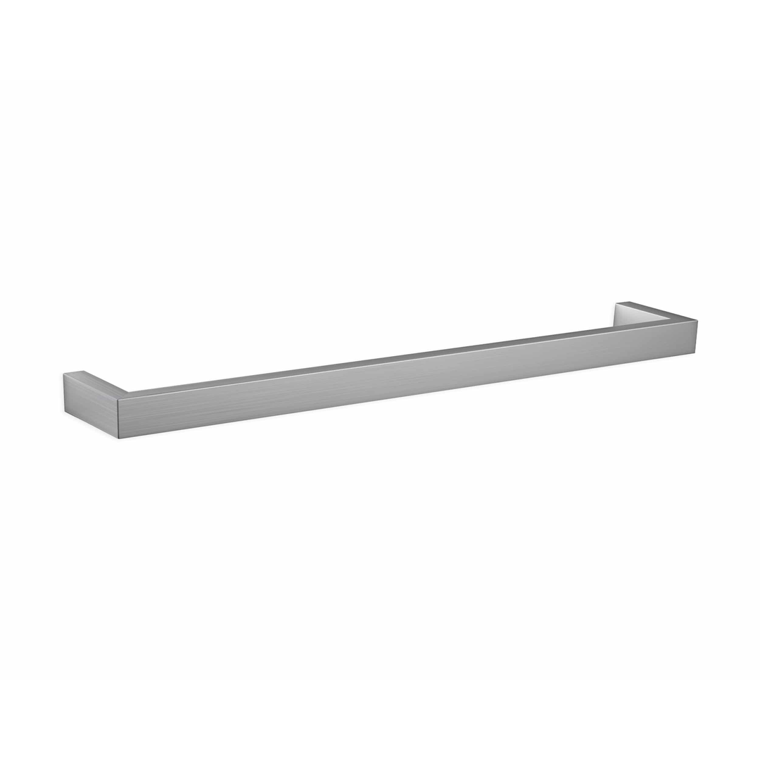 Thermorail Square Single Heated Rail 832X40X100mm 30 Watts - Brushed