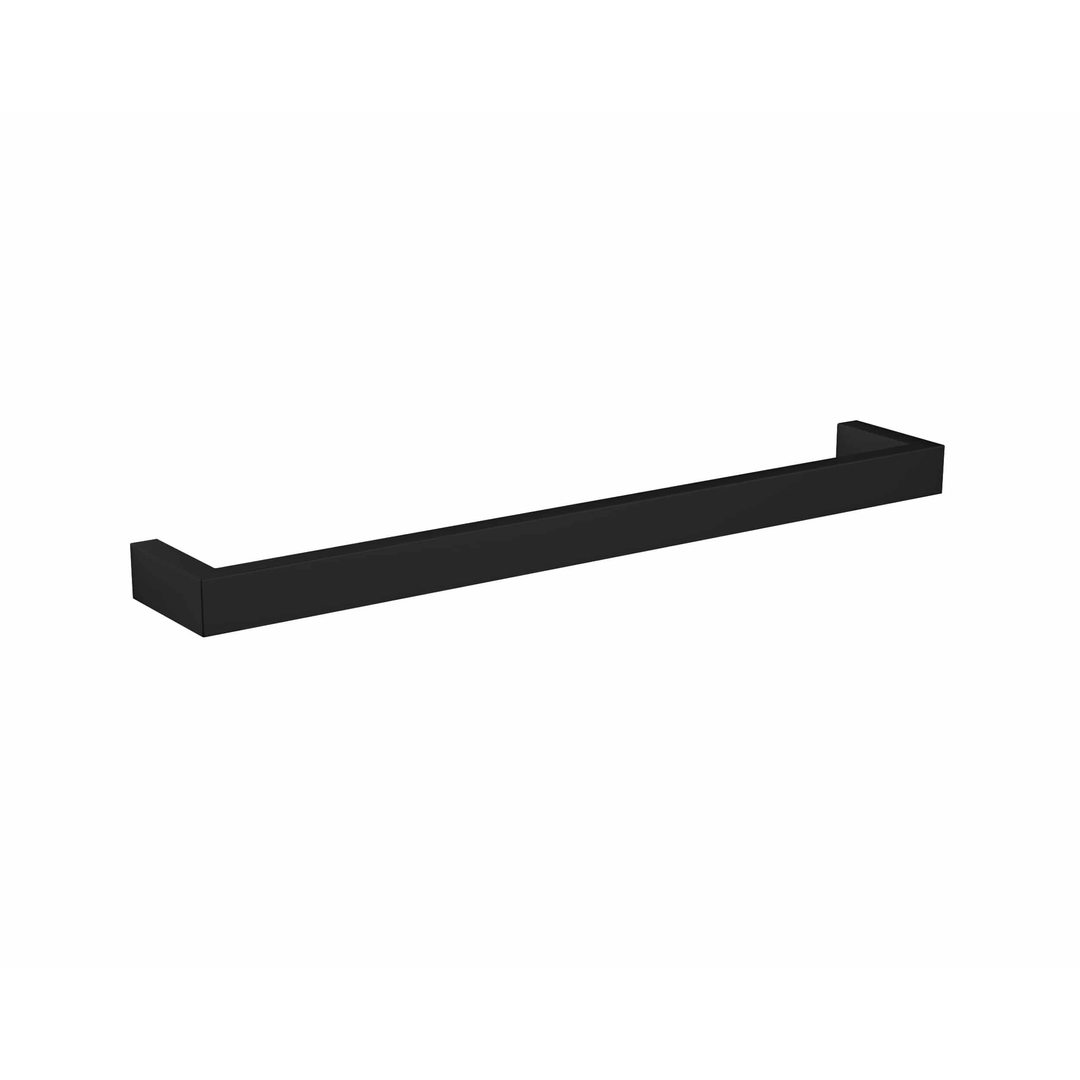 Thermorail Square Single Heated Rail 832X40X100mm 30 Watts - Matt Black