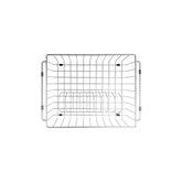 Meir Dish Rack - Brushed Nickel