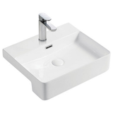 Petra Semi Recess Fienza Basin 500X400X120mm 1 Tap Hole Rb4044