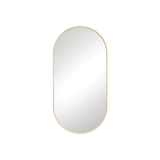 Fienza Empire Pill Shape Framed Mirror 450 X 900mm - Urban Brass