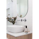 Meir Round Wall Mixer Pinless Handle Finish Kit - Polished Chrome