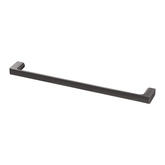 Phoenix Gloss Single Towel Rail 600Mm - Brushed Carbon