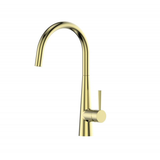 Galiano Slimline Sink Greens Mixer - Brushed Brass