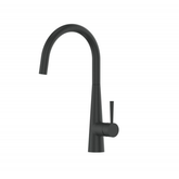 Galiano Slimline Sink Greens Mixer - Matt Black