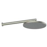 Greens Glide Rainboost Wall Shower - Brushed Nickel