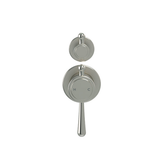 Meir Harrington Shower Divertor Mixer Finished Parts - Brushed Nickel