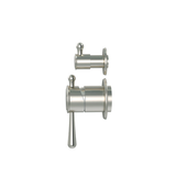 Meir Harrington Shower Divertor Mixer Finished Parts - Brushed Nickel