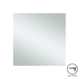 Jackson Square Polished Edge Thermogroup Mirror 750X750mm - Glue to Wall
