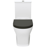 Fienza Lillian Tornado Btw Suite S Trap 160-230 Gloss White - Black Seat