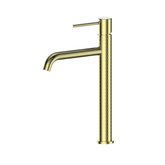Greens Tesora Tower Basin Mixer - Brushed Brass