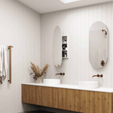 Thermogroup Lincoln Pill Mirror Cabinet 500mm X 1000mm X 150mm - White