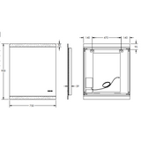 Miro Premium Led Remer Mirror With Bluetooth Speaker - 750W X 900H X 61D