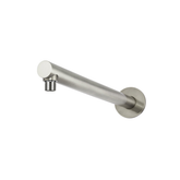 Meir Round Wall Shower Arm 400Mm - Brushed Nickel