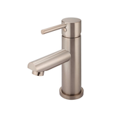 Meir Round Basin Mixer - Champagne