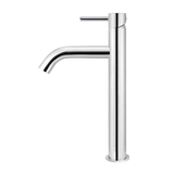 Meir Piccola Tall Basin Mixer Tap With 130Mm Spout - Polished Chrome