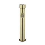 Meir Round Paddle Tall Basin Mixer - Tiger Bronze