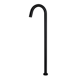 Meir Round Freestanding Bath Spout - Matte Black