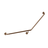 Meir Care Range 40 Degree Left Side Grab Rail - Lustre Bronze Mcr-40Lh70-Pvdbz