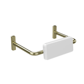 Meir Care Range Toilet Back Rest - Tiger Bronze Mcr-Rest-Pvdbb