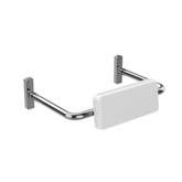 Meir Care Range Toilet Back Rest - Brushed Nickel Mcr-Rest-Pvdbn